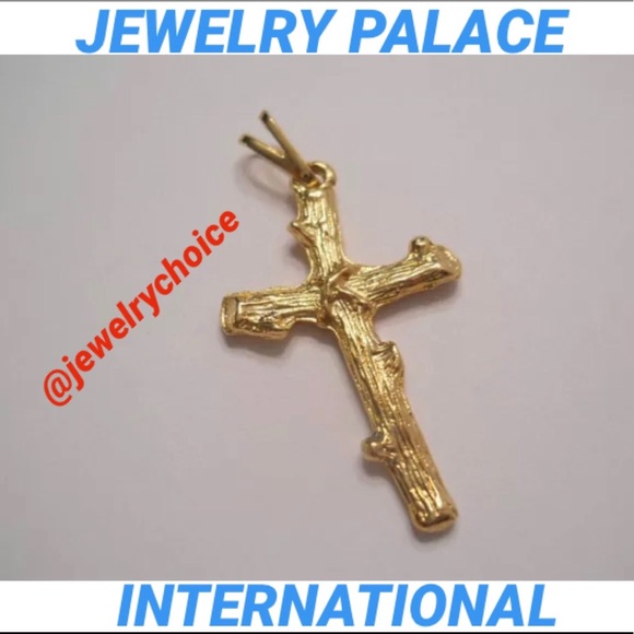 🆕14K Gold Filled Beautiful Bamboo Cross. - Picture 10 of 10